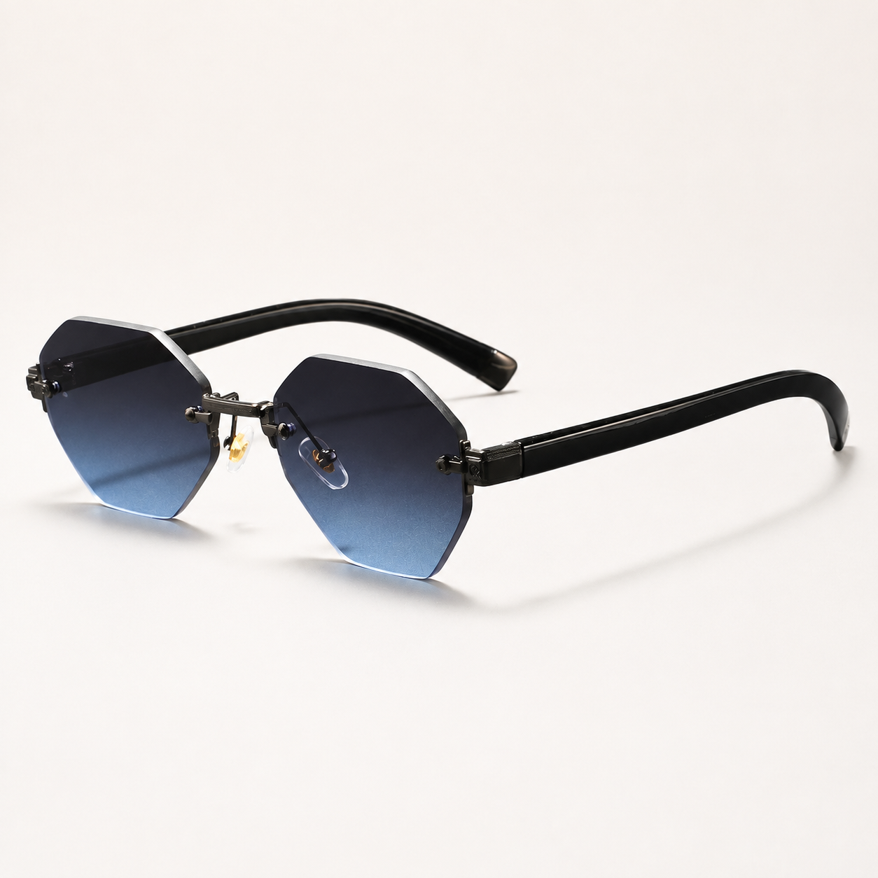 Amelie Rimless Gradient Sunglasses