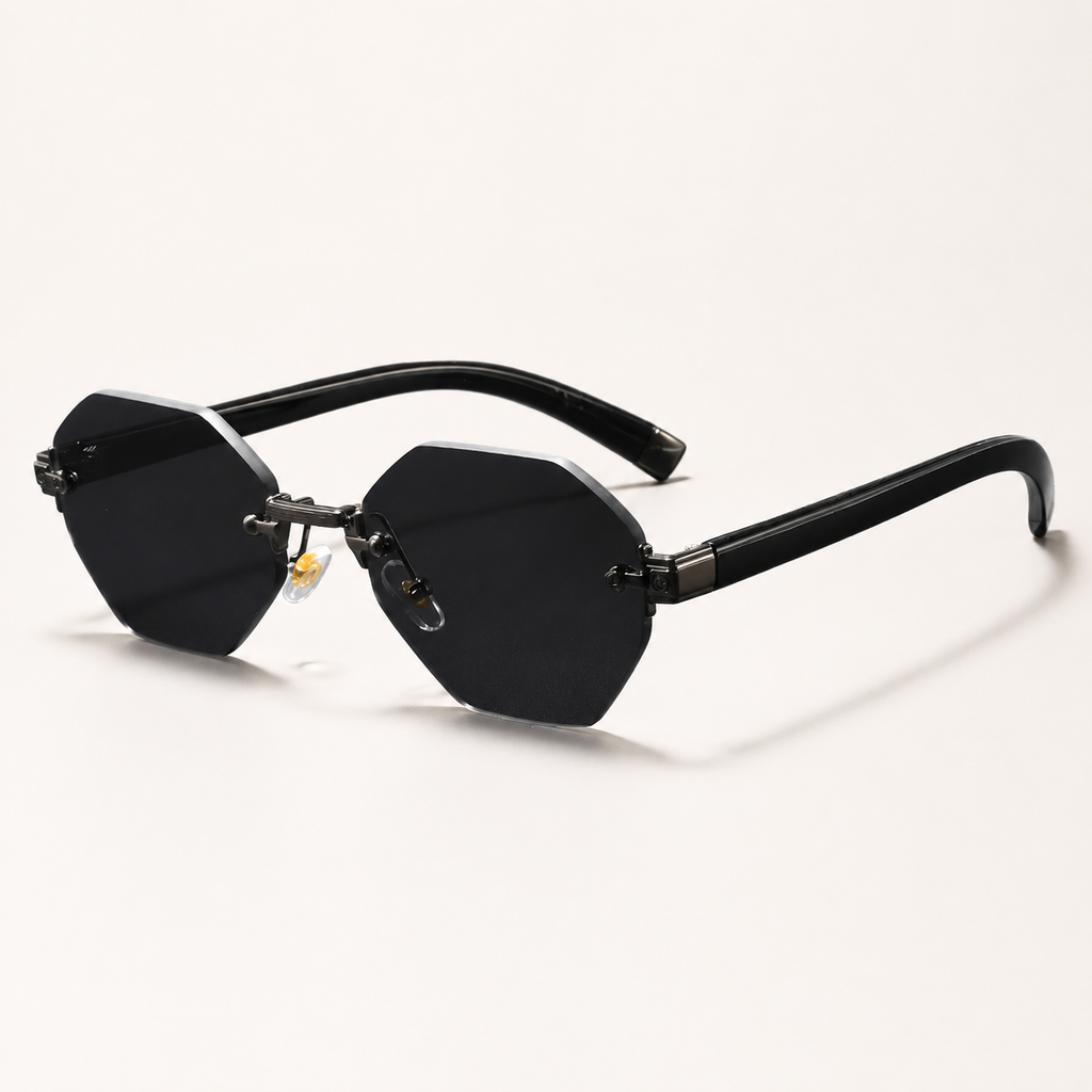 Amelie Rimless Gradient Sunglasses