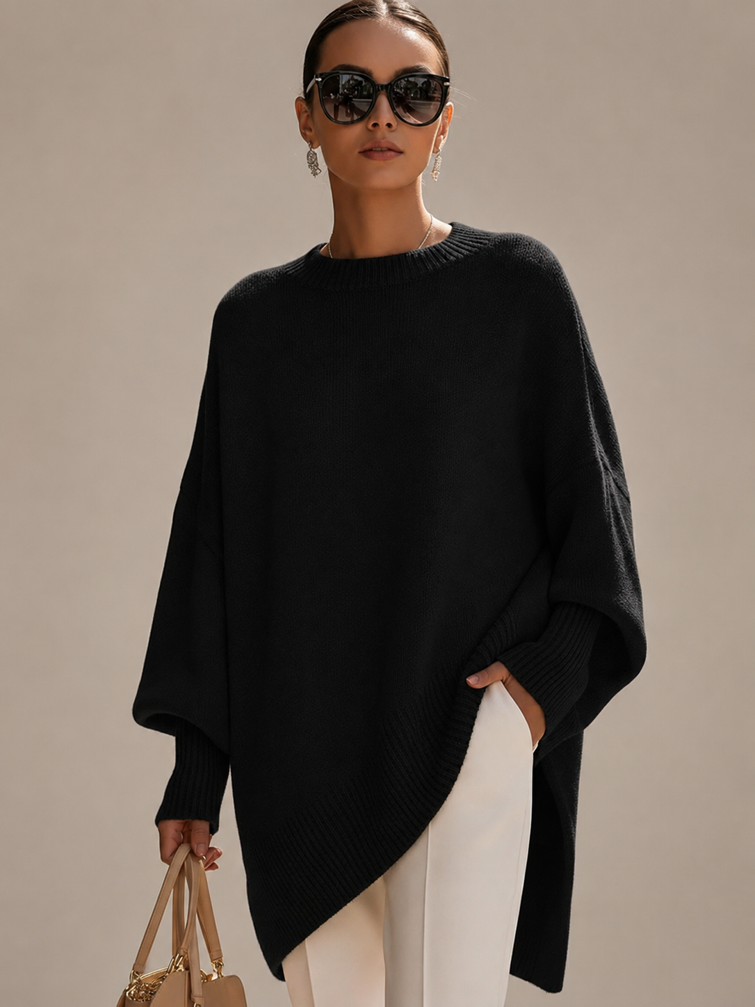 Anna Oversized Knit Sweater
