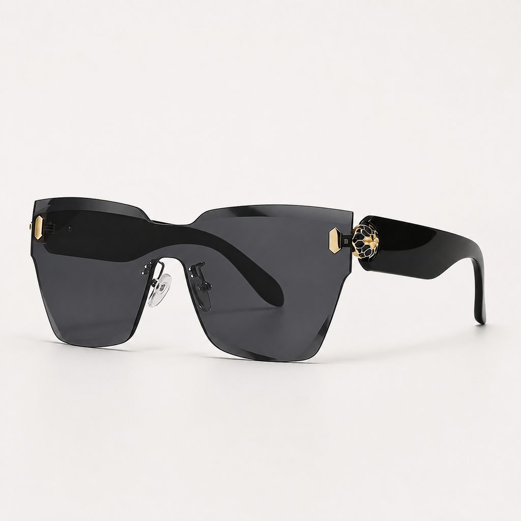 Anne Marie Gradient-Lens Geometric Sunglasses