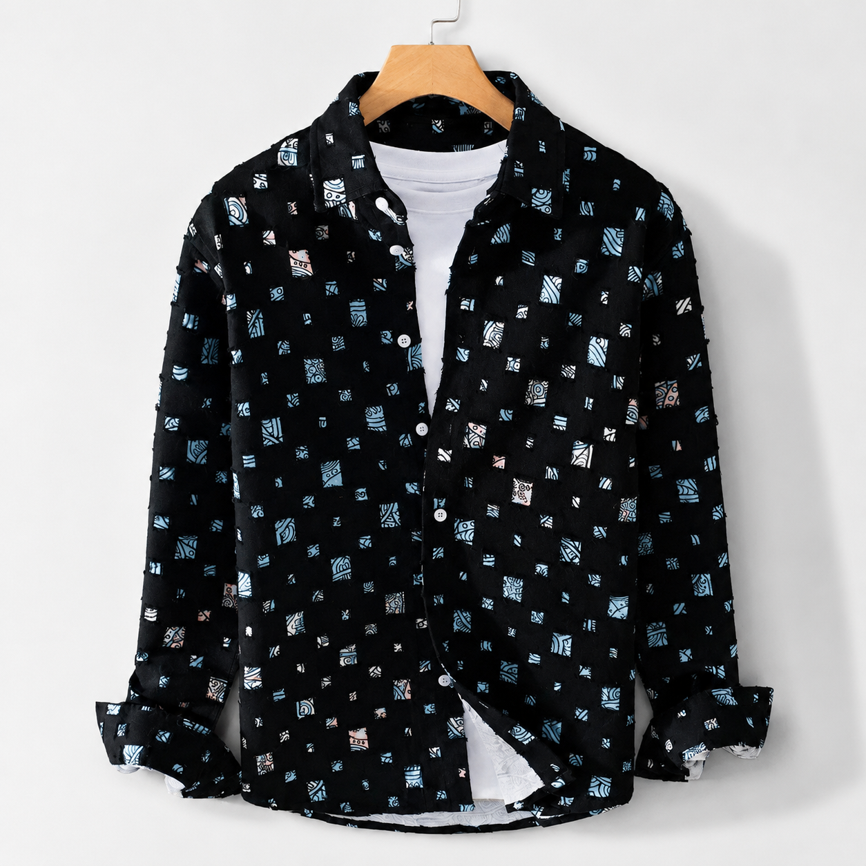 Anthony Men’s Denim Button-Down Shirt