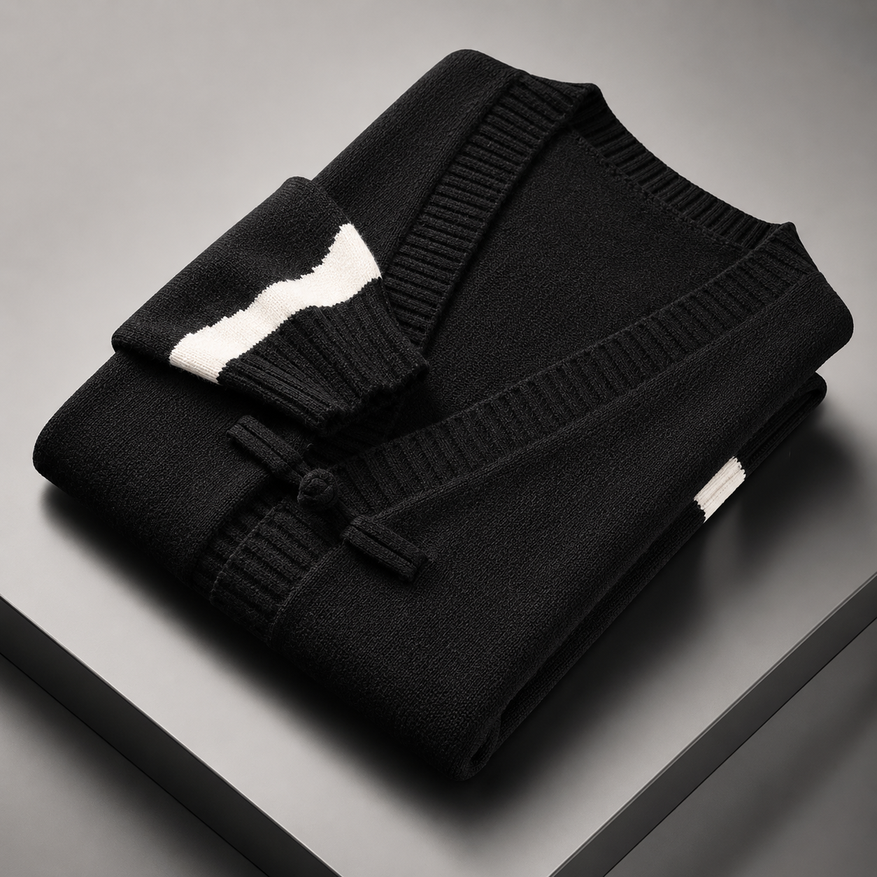 Aoky Men’s Wool-Blend V-Neck Sweater