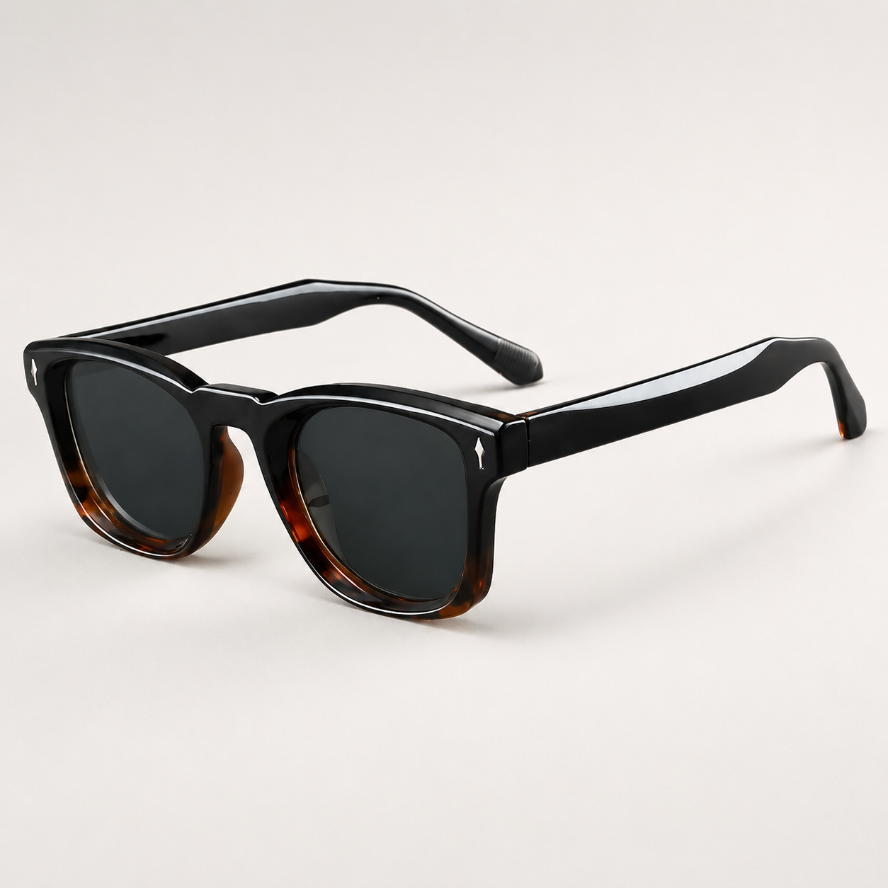 Arlo Classic Square-Frame Sunglasses