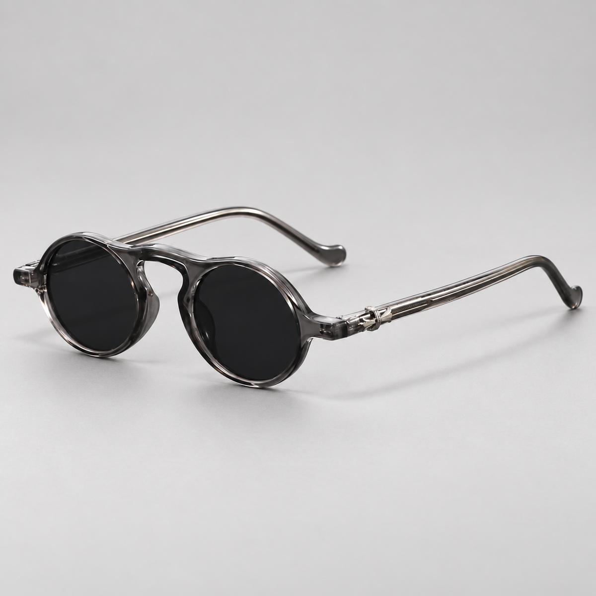 Armand Round Keyhole-Bridge Sunglasses