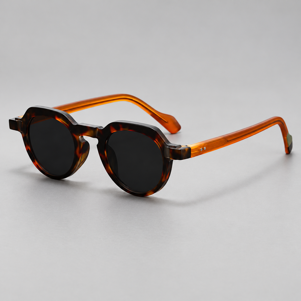 Ashbourne Round Frame Sunglasses