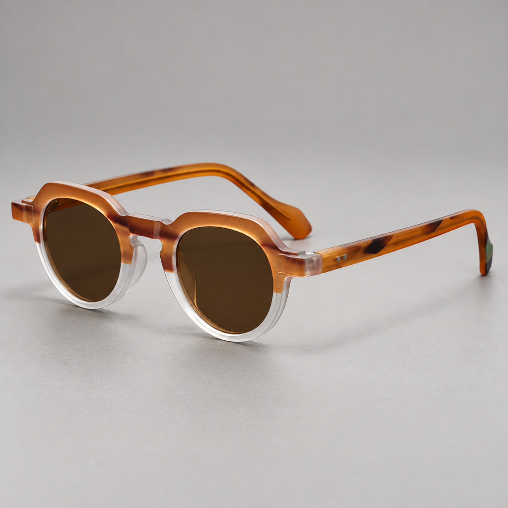 Ashbourne Round Frame Sunglasses