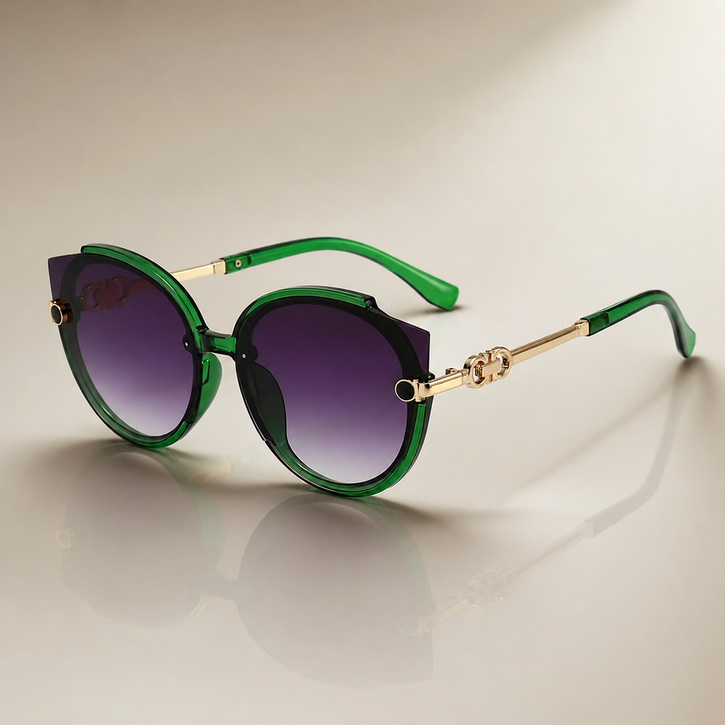 Avery Women’s Oversized Cat-Eye Sunglasses