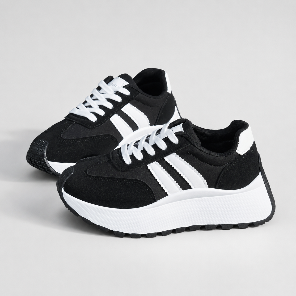 Avery Women’s Faux Leather Platform Sneakers
