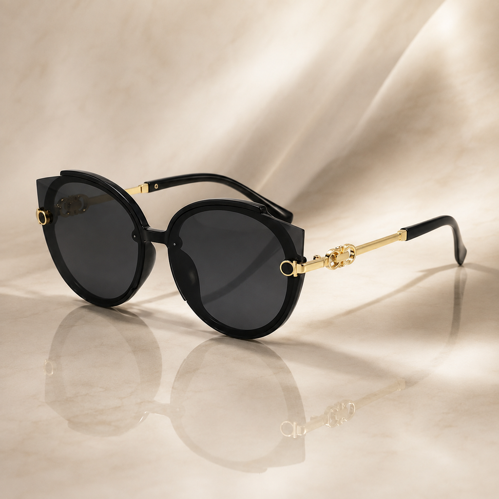 Avery Women’s Oversized Cat-Eye Sunglasses