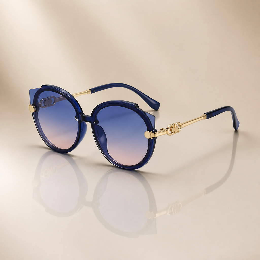 Avery Women’s Oversized Cat-Eye Sunglasses