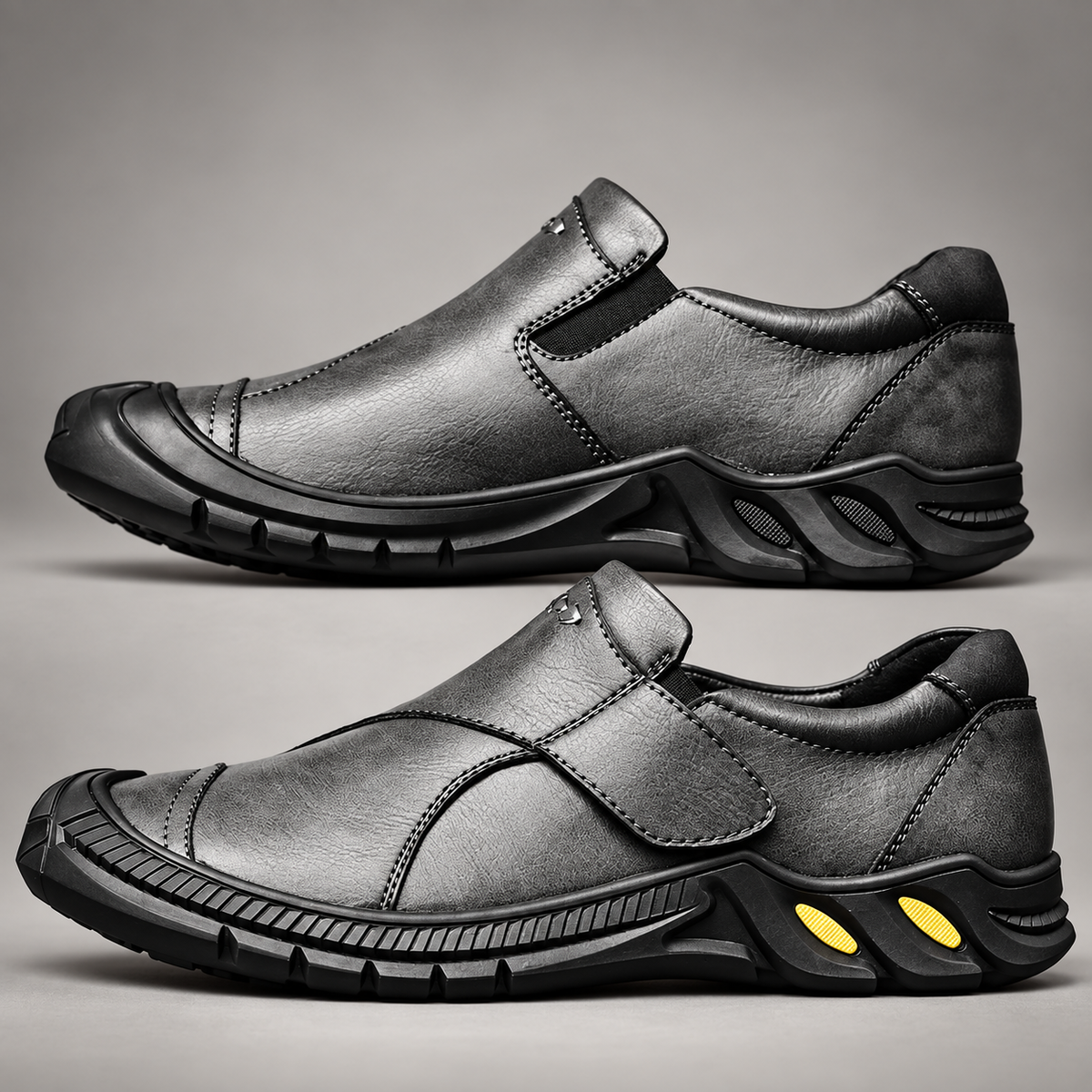 Bastien Men’s Slip-On Shoes with Adjustable Strap