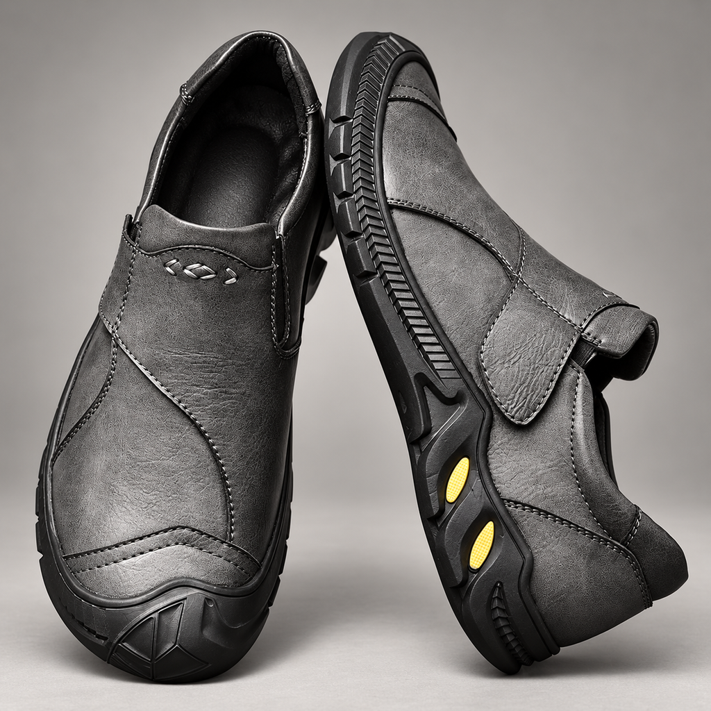 Bastien Men’s Slip-On Shoes with Adjustable Strap