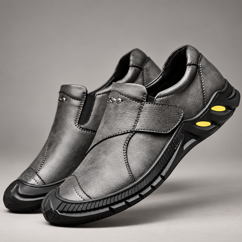 Bastien Men’s Slip-On Shoes with Adjustable Strap