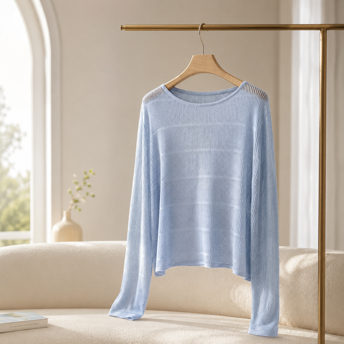 Madison Lightweight Linen Sweater