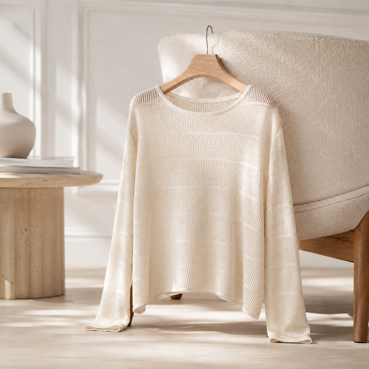 Madison Lightweight Linen Sweater