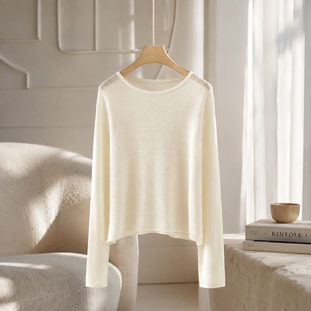 Madison Lightweight Linen Sweater