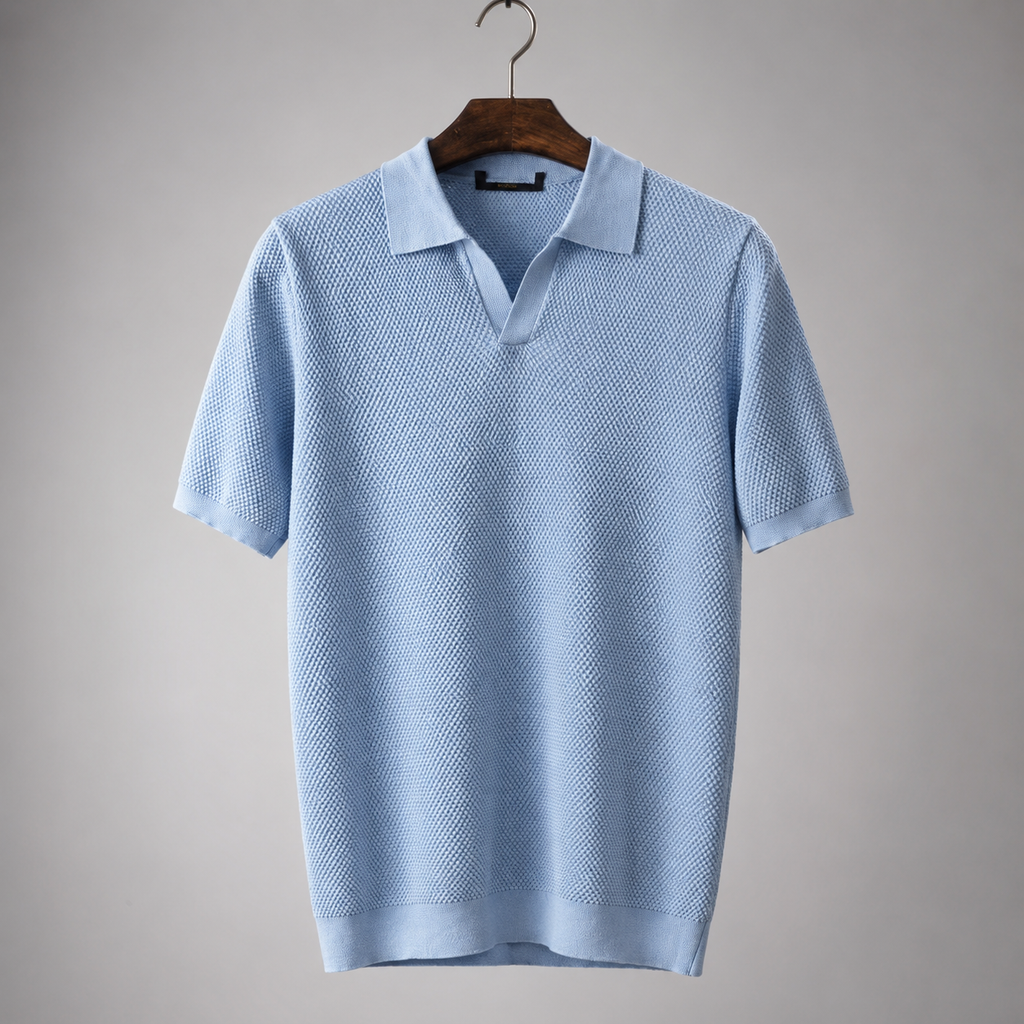 Bennett Men’s Cotton Short Sleeve Polo Shirt