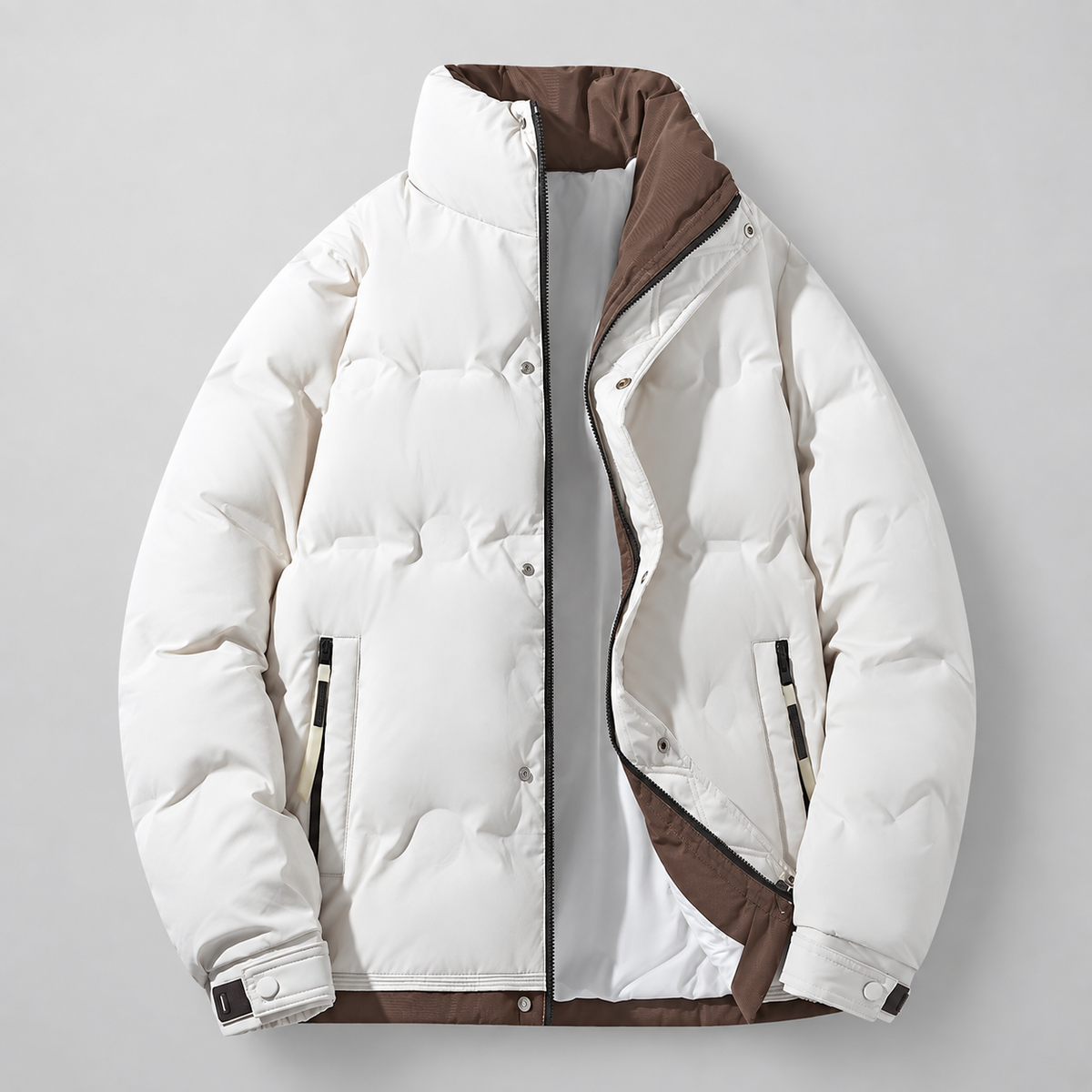 Bennett Men’s Two-Tone Padded Puffer Jacket