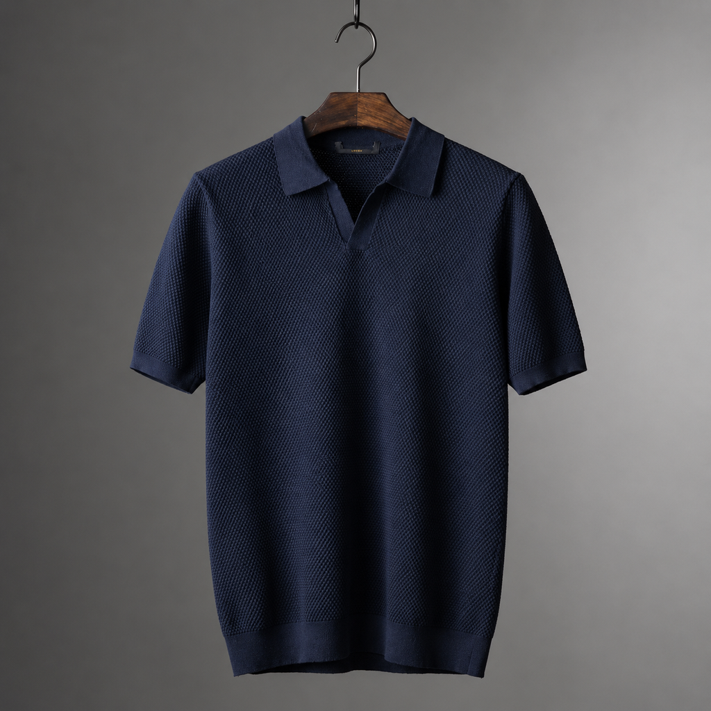 Bennett Men’s Cotton Short Sleeve Polo Shirt