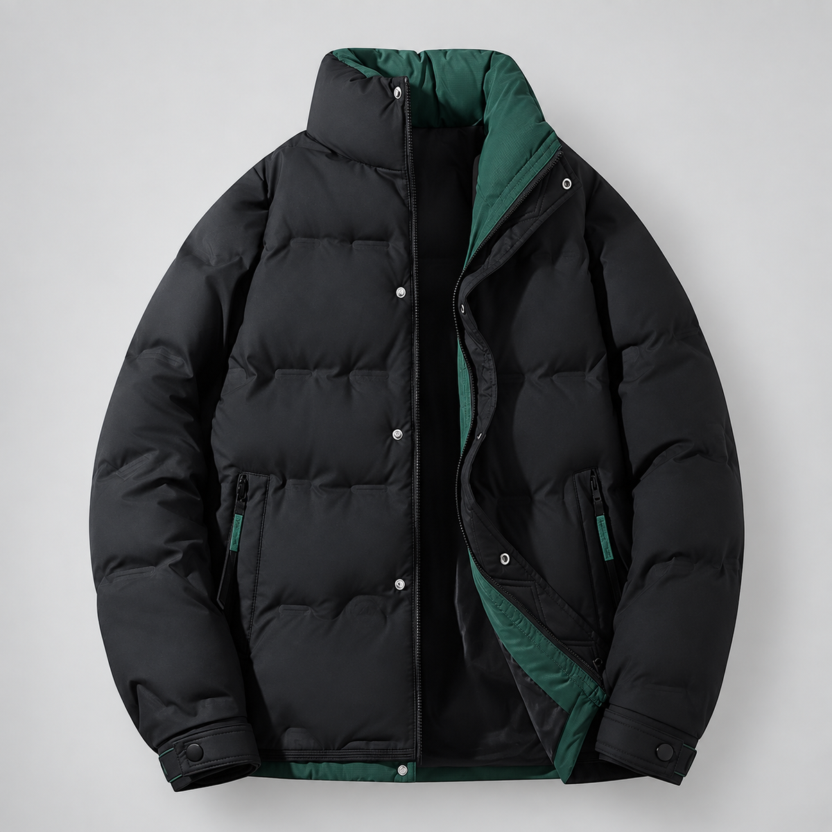 Bennett Men’s Two-Tone Padded Puffer Jacket