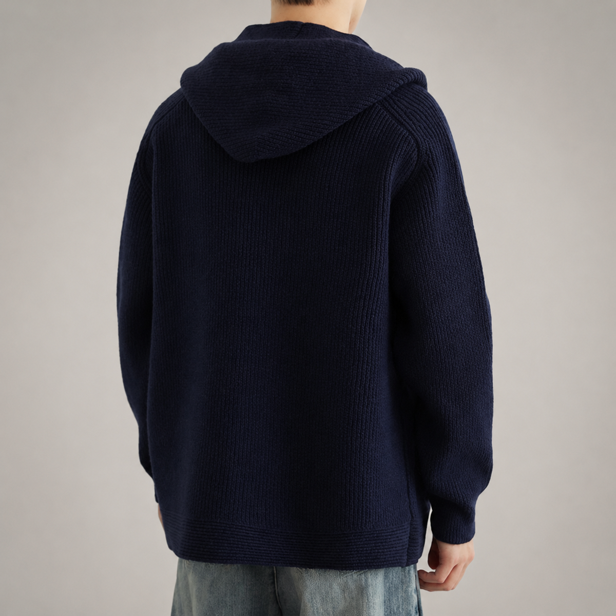 Bennett Button Front Shawl Collar Knit Cardigan