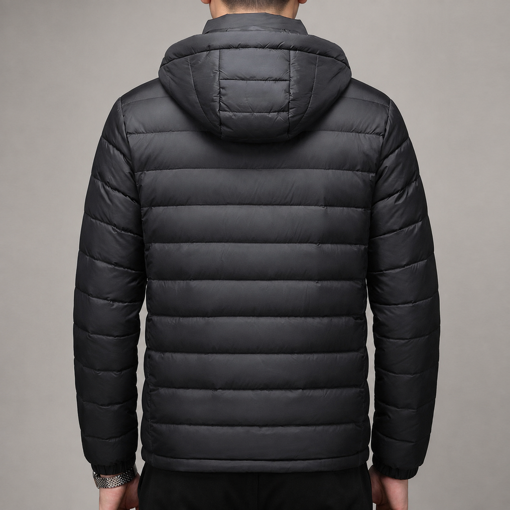 Bennett Men’s Hooded Quilted Puffer Jacket