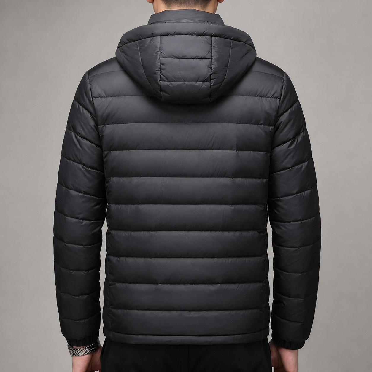 Bennett Men’s Hooded Quilted Puffer Jacket
