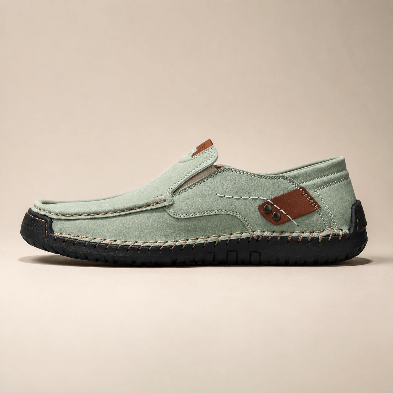 Blake Men’s Genuine Leather Hand-Stitched Loafers