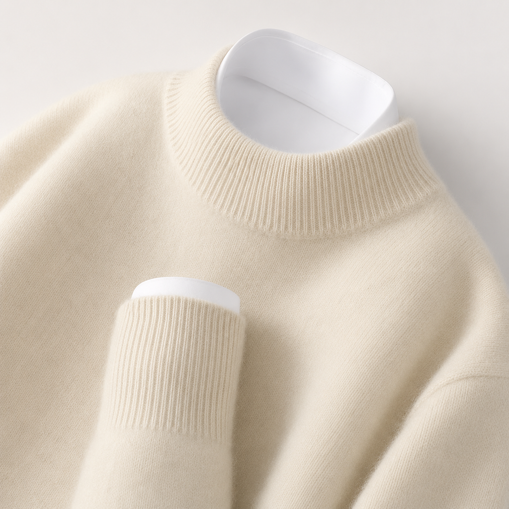 Brandon Men’s Mock Neck Sweater
