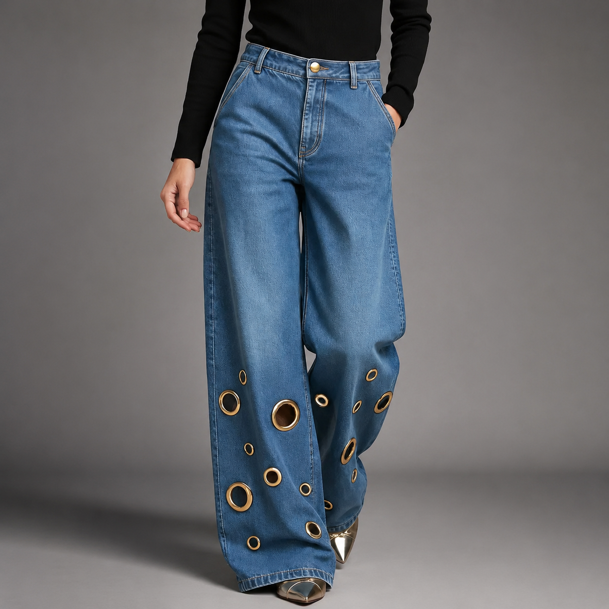 Brielle Women’s Wide-Leg Jeans