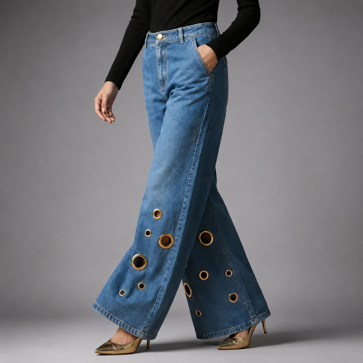 Brielle Women’s Wide-Leg Jeans