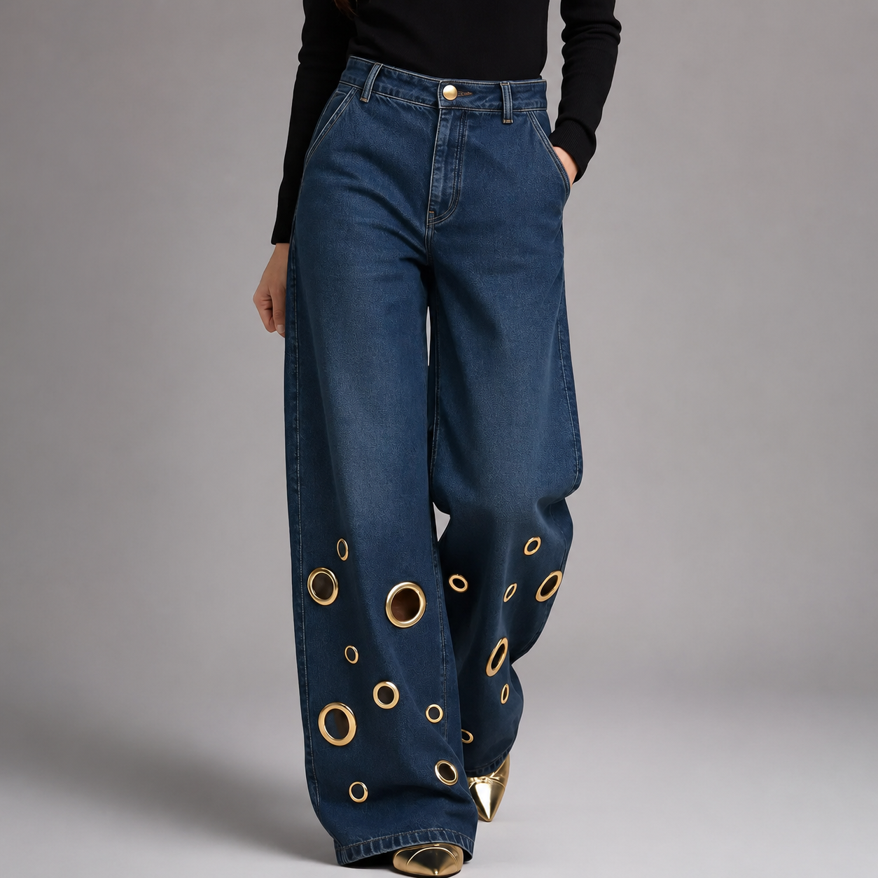 Brielle Women’s Wide-Leg Jeans