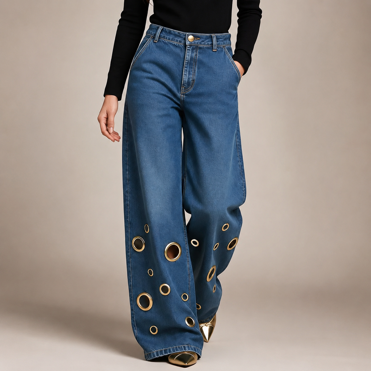 Brielle Women’s Wide-Leg Jeans