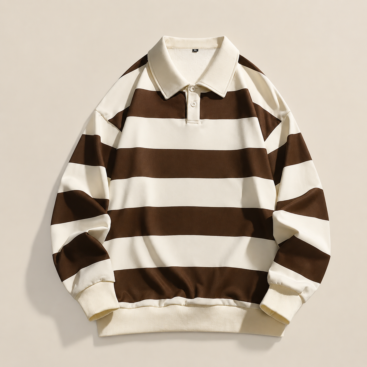 Brooks Men’s Striped Polo Shirt