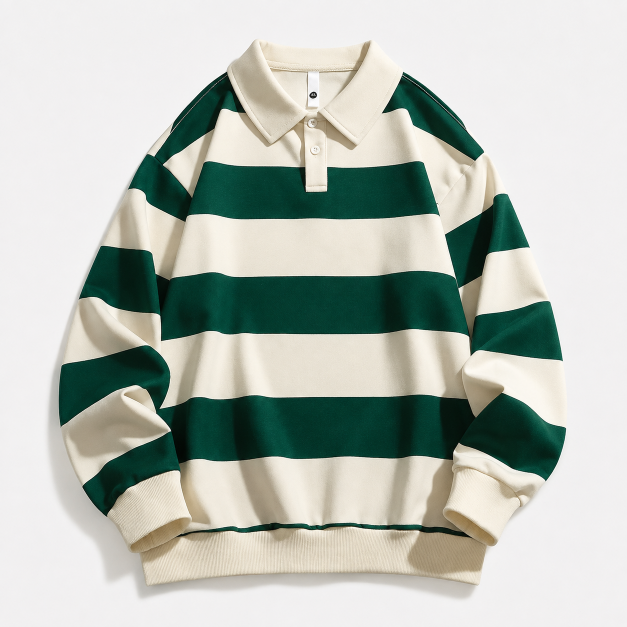 Brooks Men’s Striped Polo Shirt