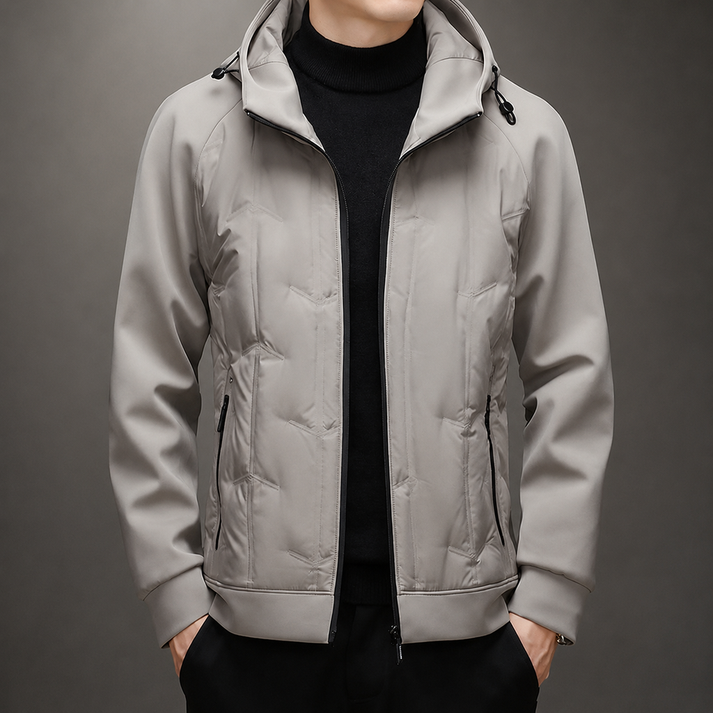 Bryce Hooded Front Zip-Up Jacket