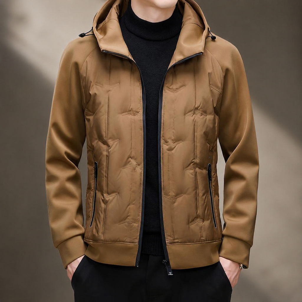 Bryce Hooded Front Zip-Up Jacket