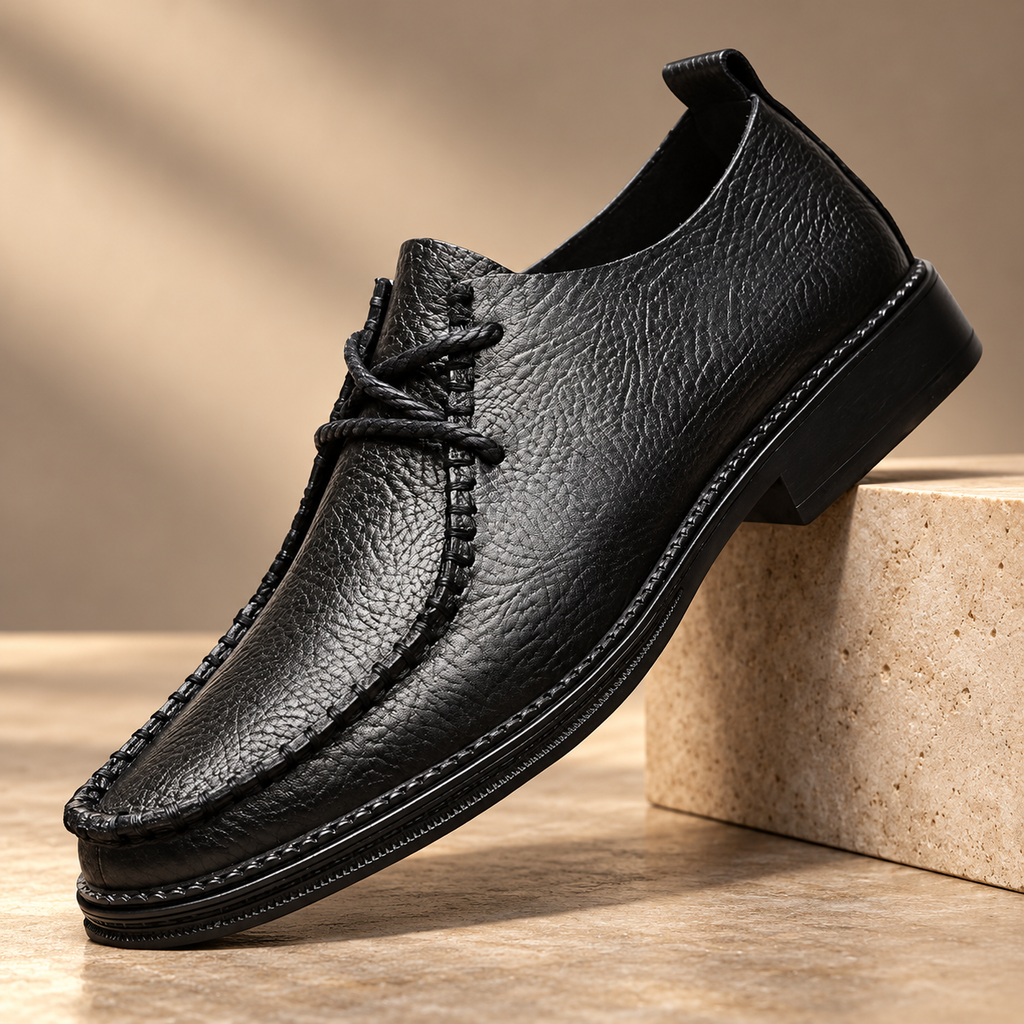 Callum Men’s Textured Lace-Up Shoes