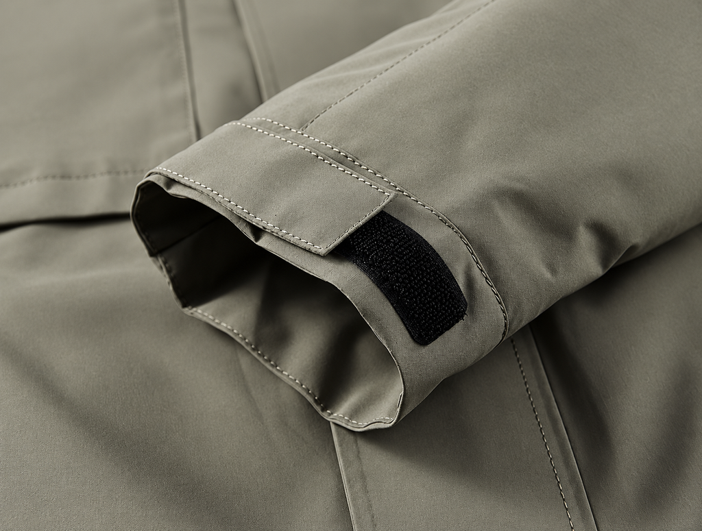 Callum Men’s Hooded Utility Jacket with Multiple Zipper Pockets