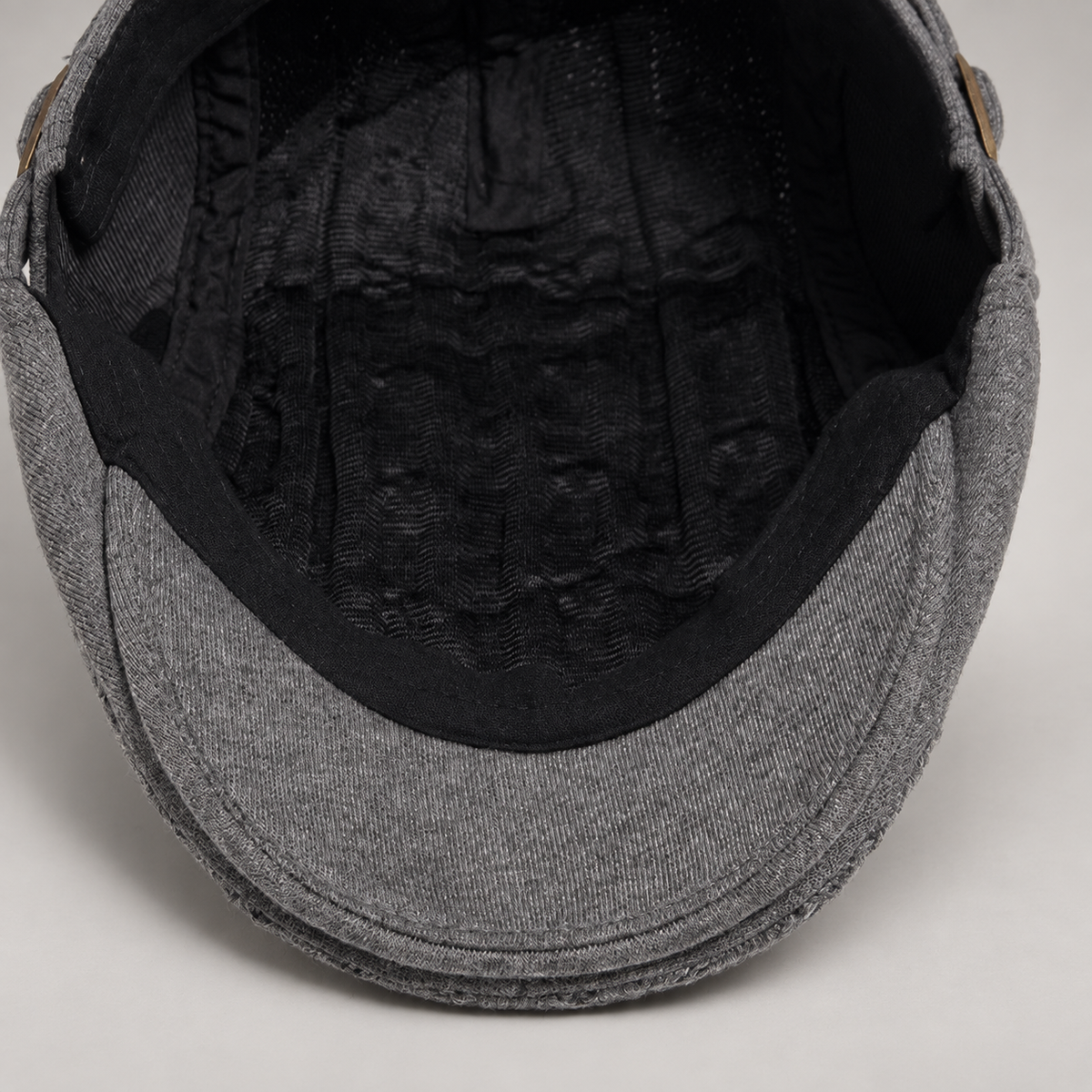 Callum Cable-Knit Flat Cap