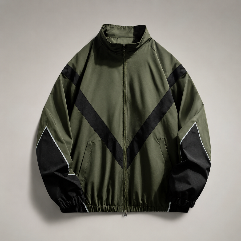 Cameron V-Stripe Lightweight Track Jacket