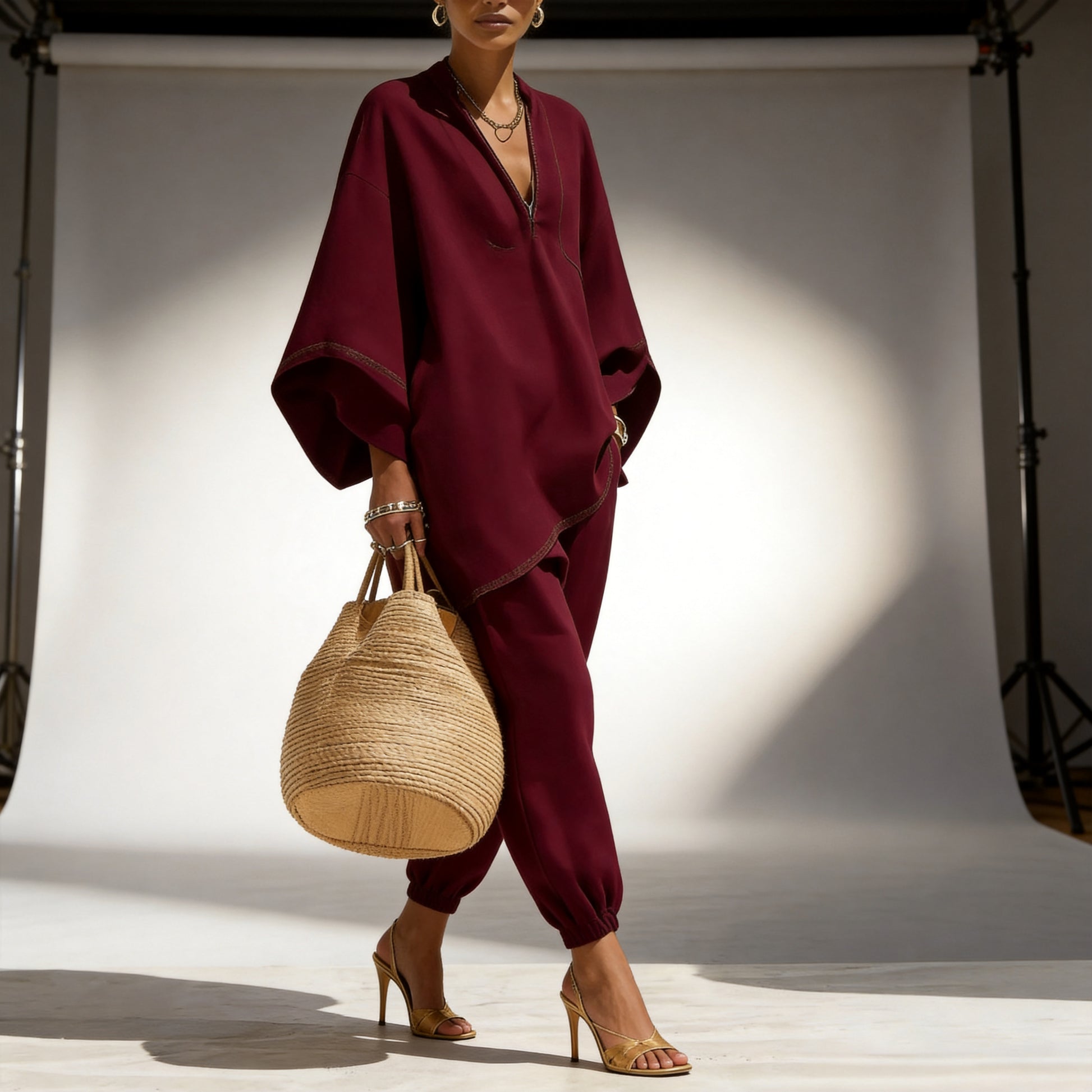 Camille Women’s Two-Piece Lounge Set
