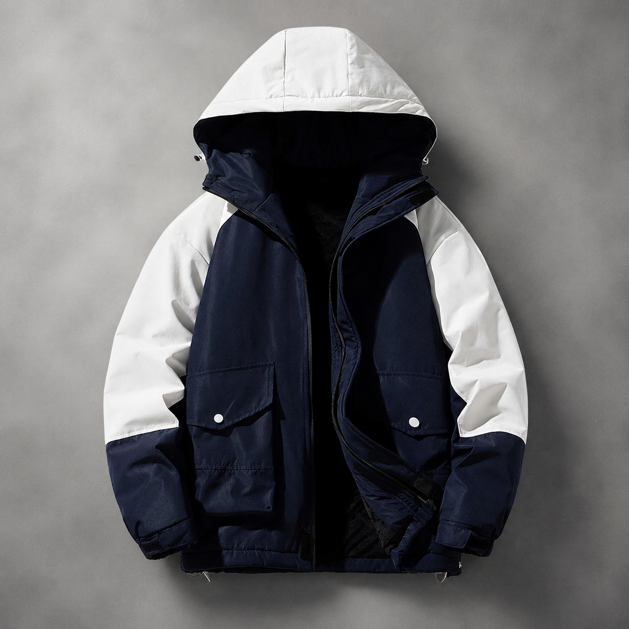 Carter Men’s Colorblock Hooded Winter Jacket