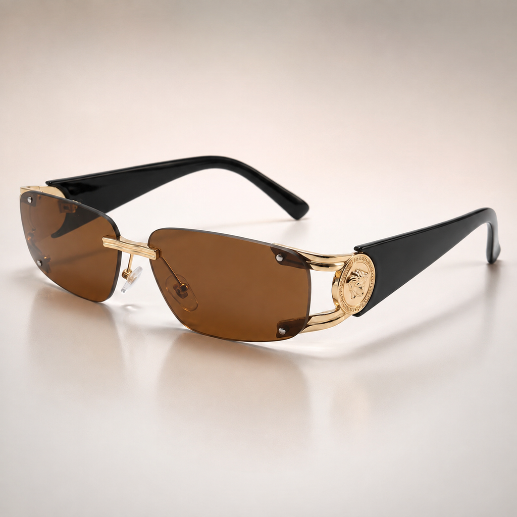 Carter Hayes Frameless Square Sunglasses