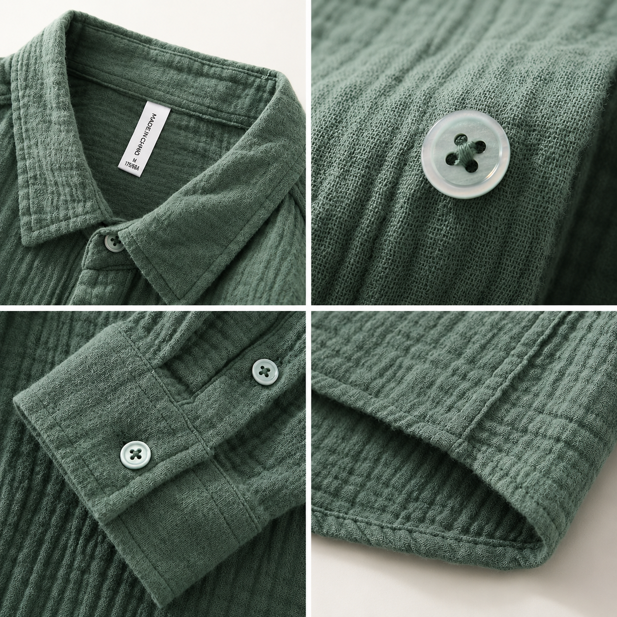 Carter Cotton Button-Up Shirt