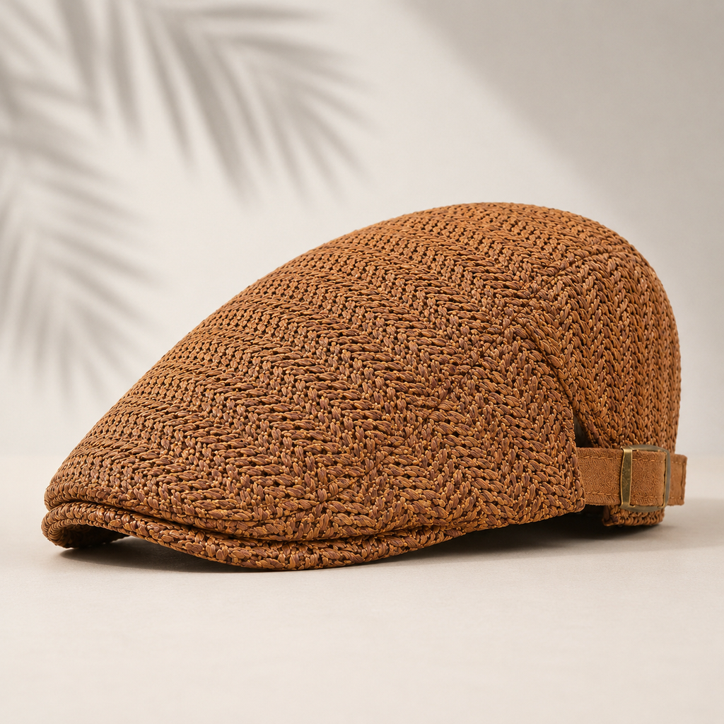 Carter Woven Straw Baseball Cap