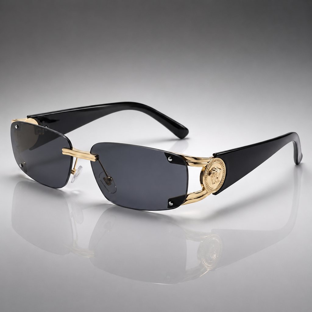 Carter Hayes Frameless Square Sunglasses