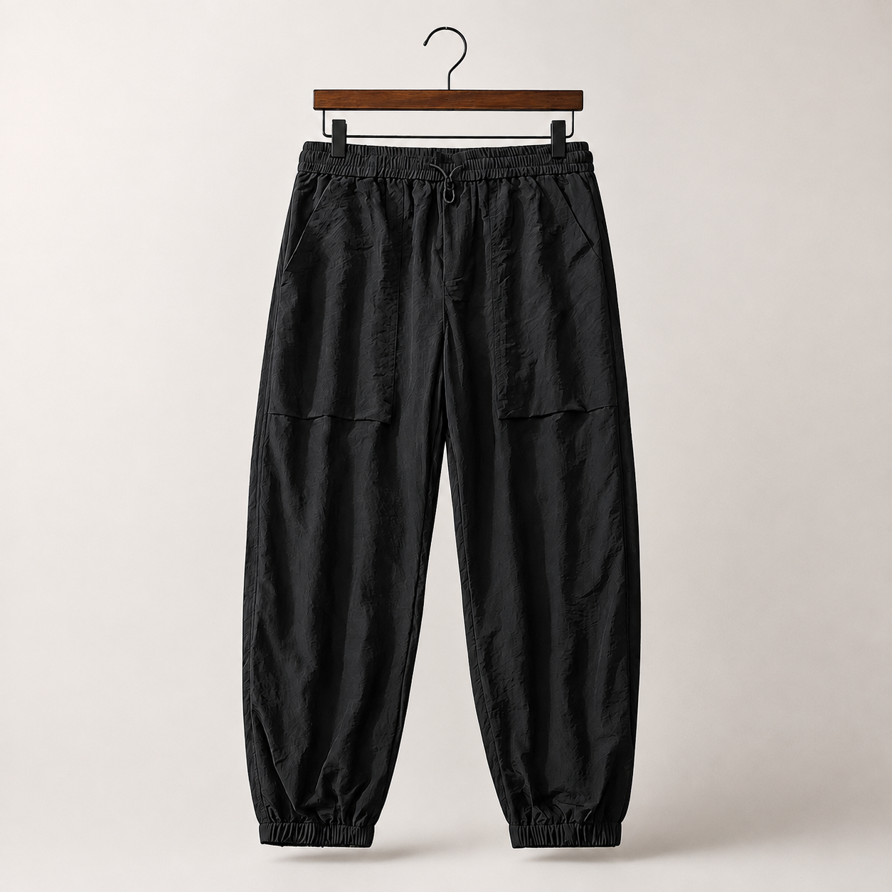 Carter Men's Relaxed Fit Textured Jogger Pants with Drawstring Waist