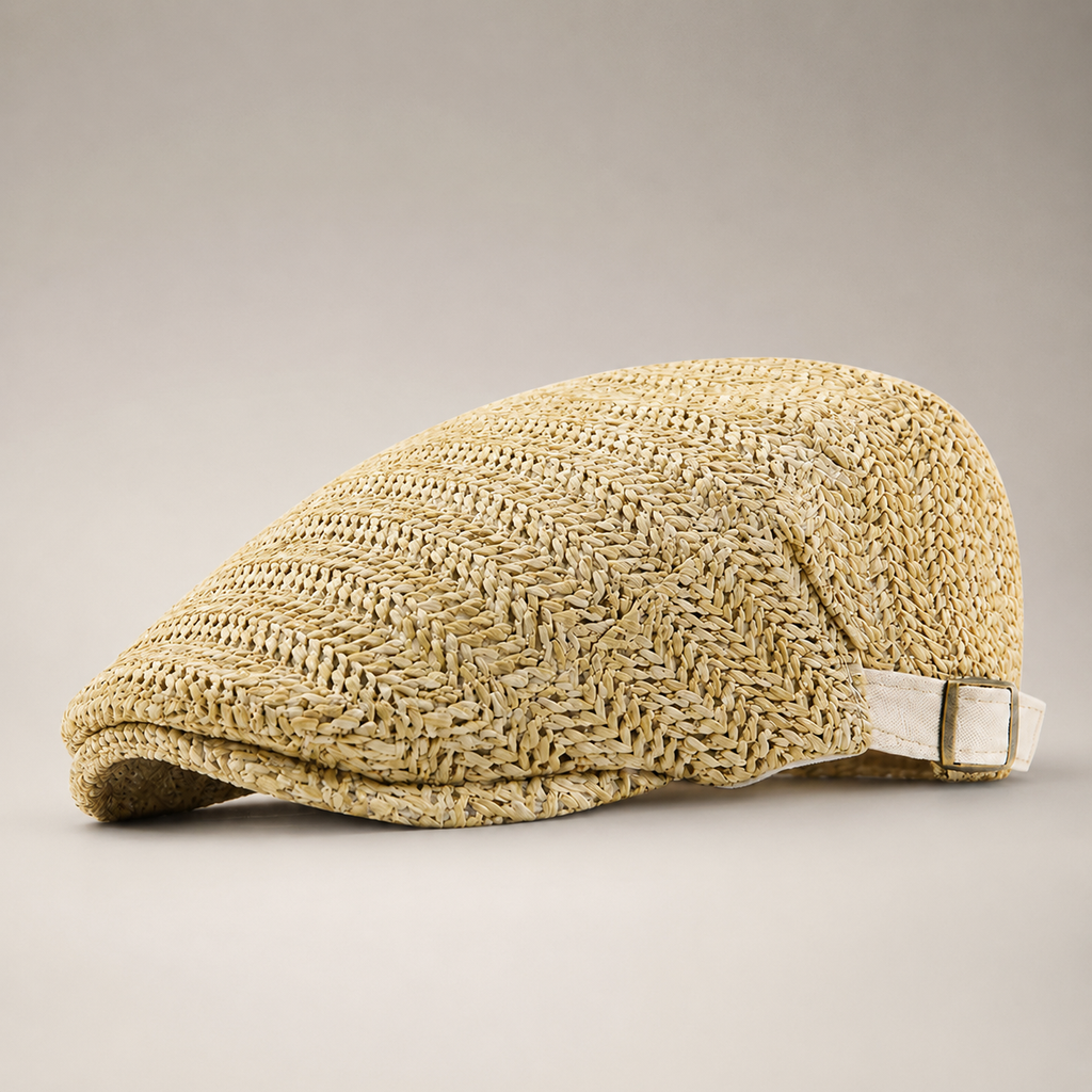 Carter Woven Straw Baseball Cap