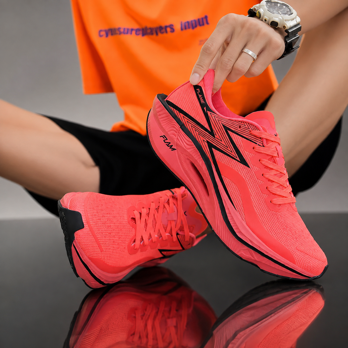 Enzo Performance Men's Lightweight Running Sneakers